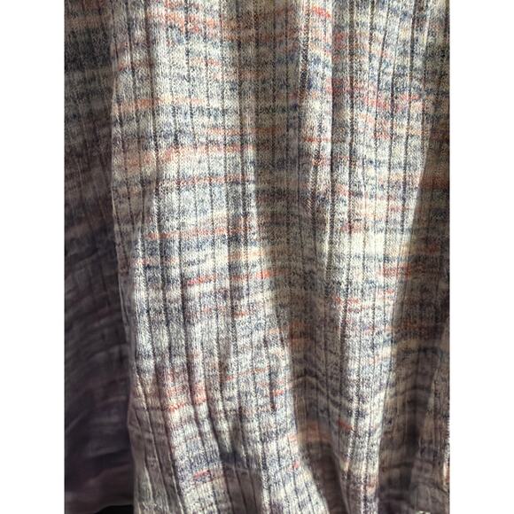 Lane Bryant Women's Plus Size Blue & Pink Space Dye Hooded Top SIze 18/20 2X - Picture 5 of 6